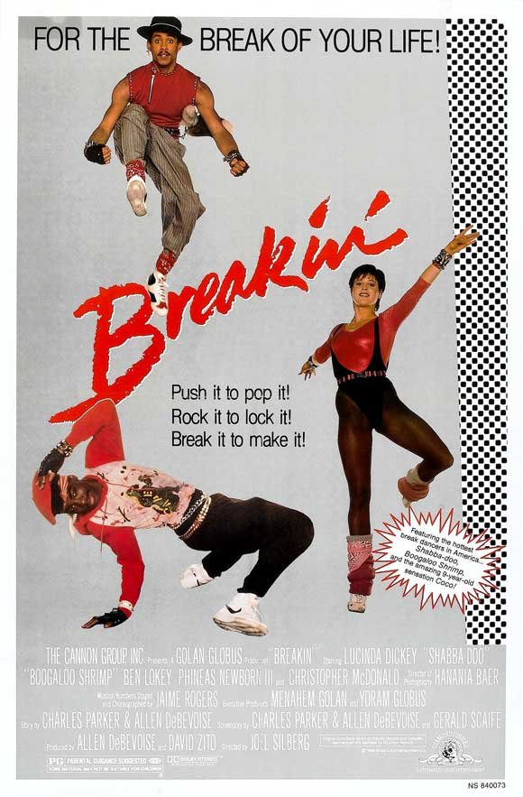 L'affiche du film Breakin'