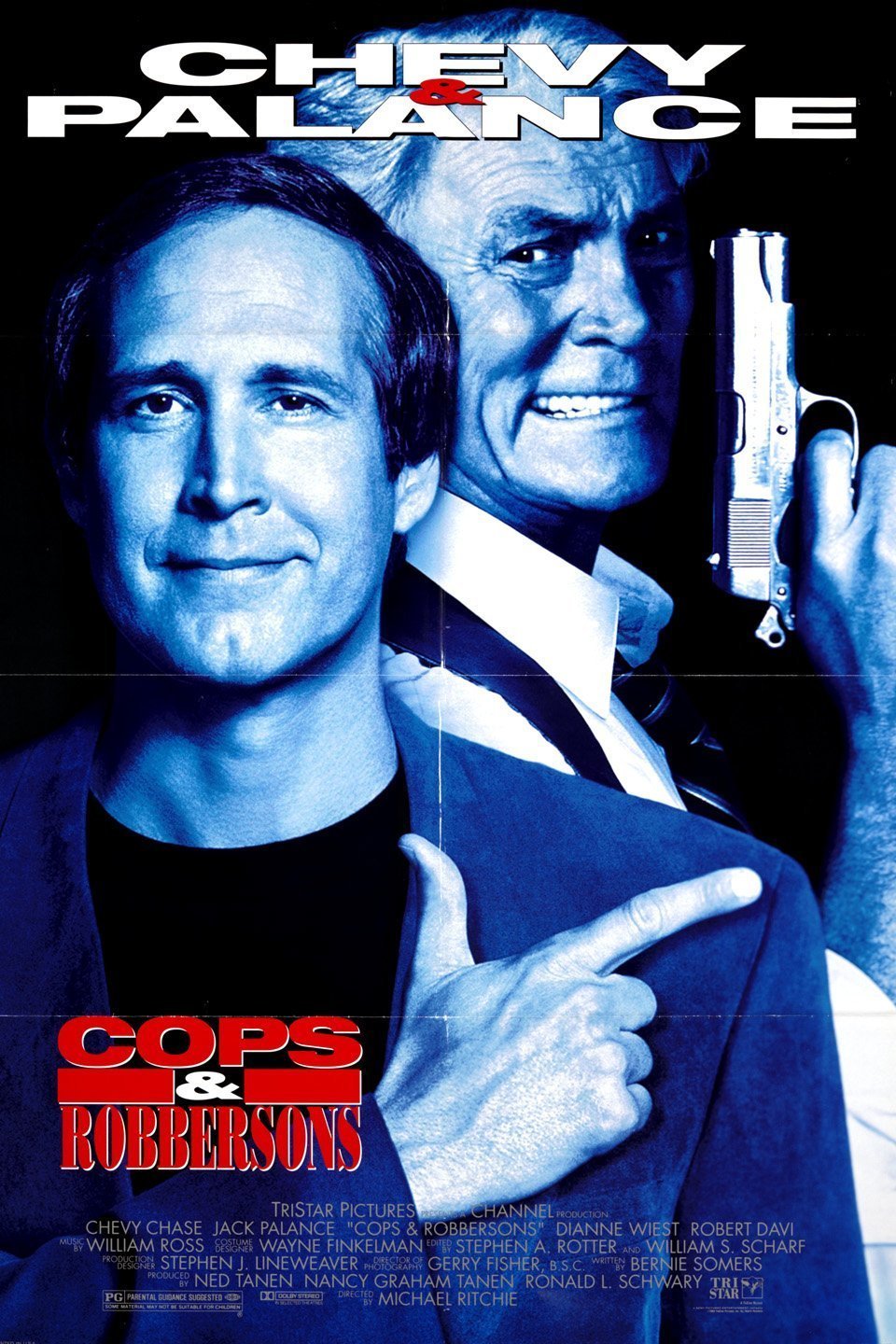 L'affiche du film Cops and Robbersons