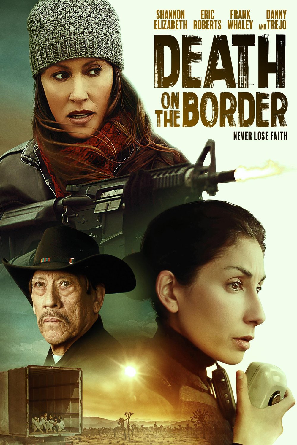 L'affiche du film Death on the Border