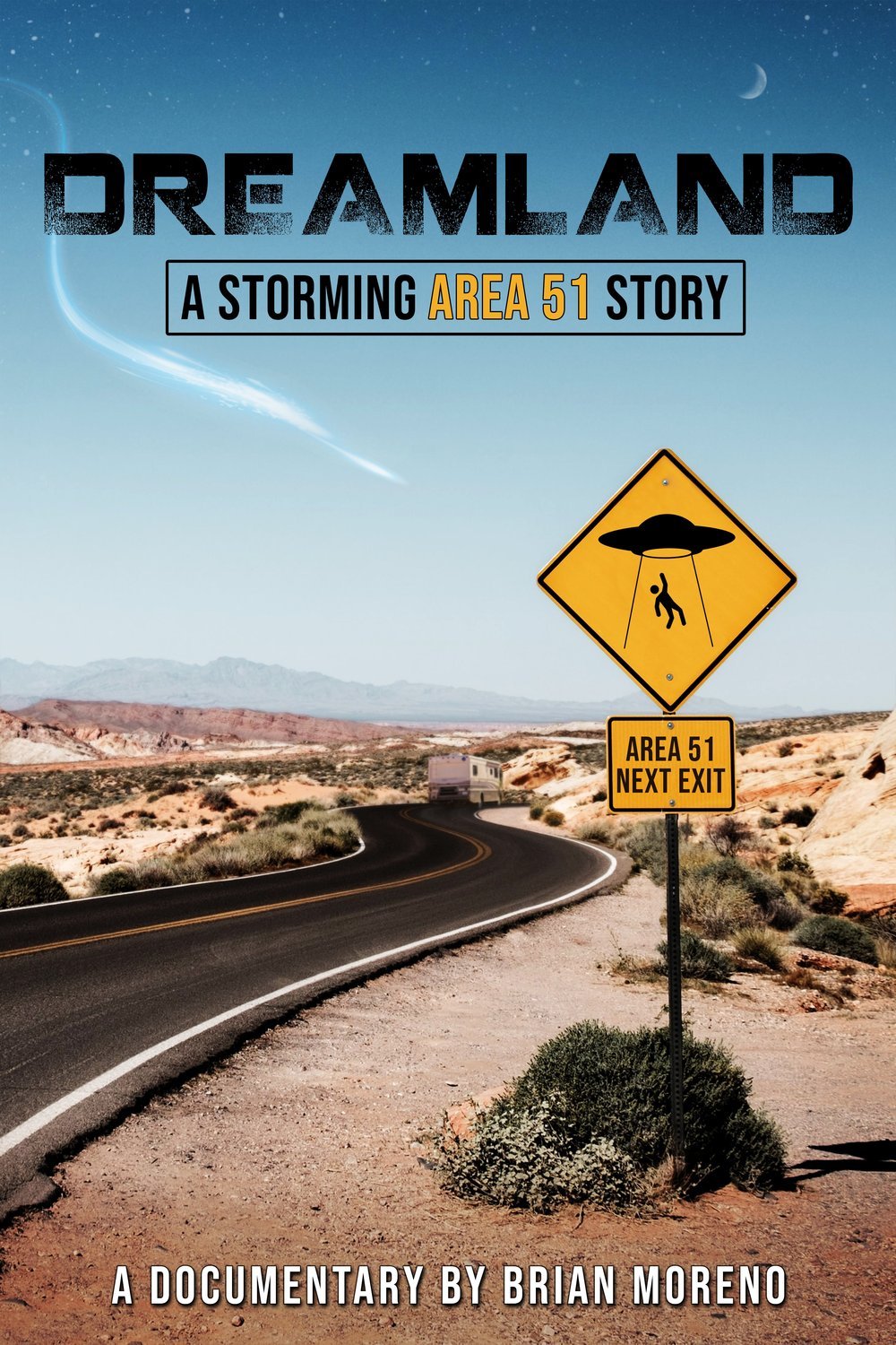 L'affiche du film Dreamland - A Storming Area 51 Story