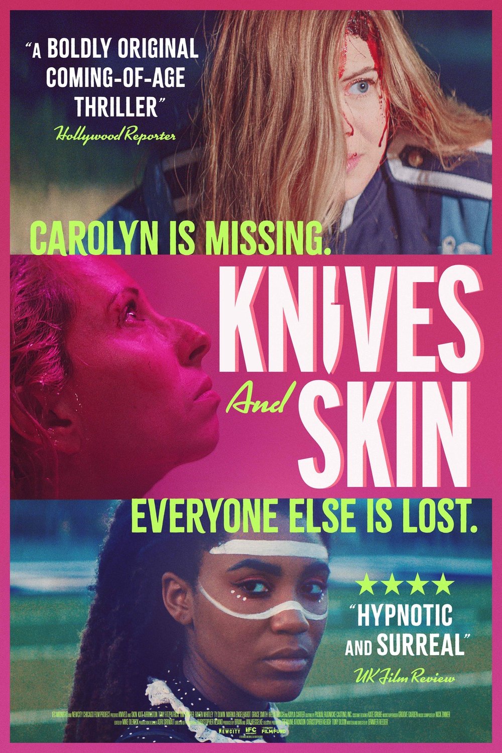 L'affiche du film Knives and Skin