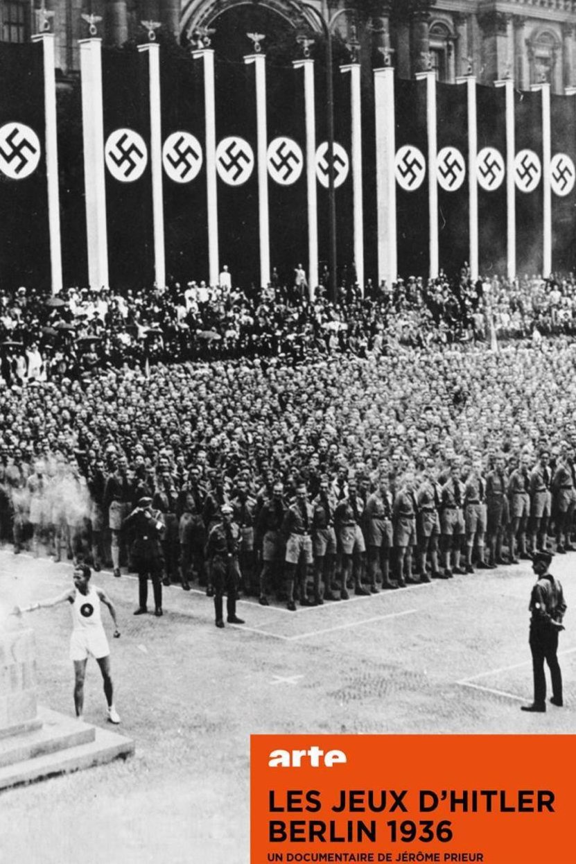 L'affiche du film Les Jeux d'Hitler, Berlin 1936