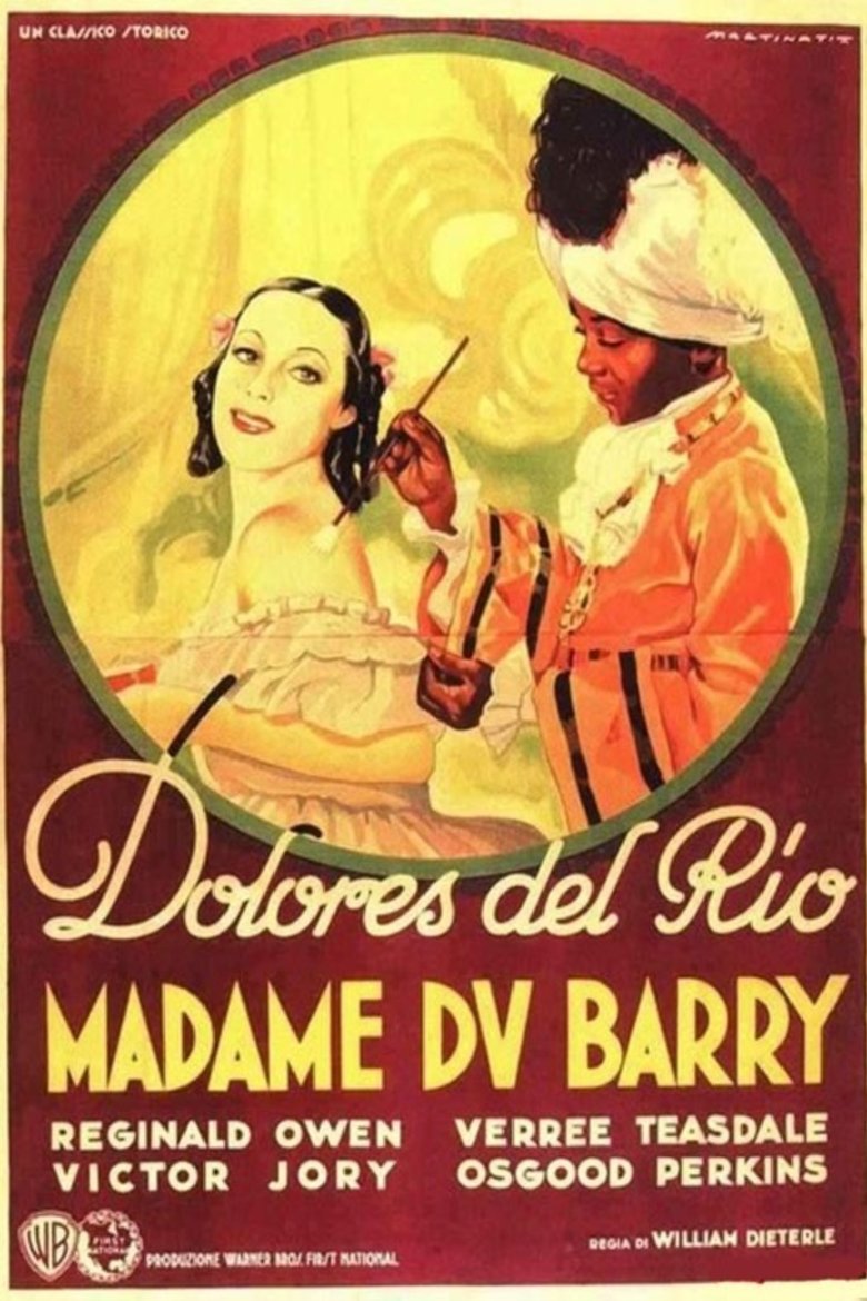 L'affiche du film Madame Du Barry