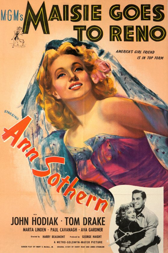 Poster of the movie Maisie Goes to Reno [1944]