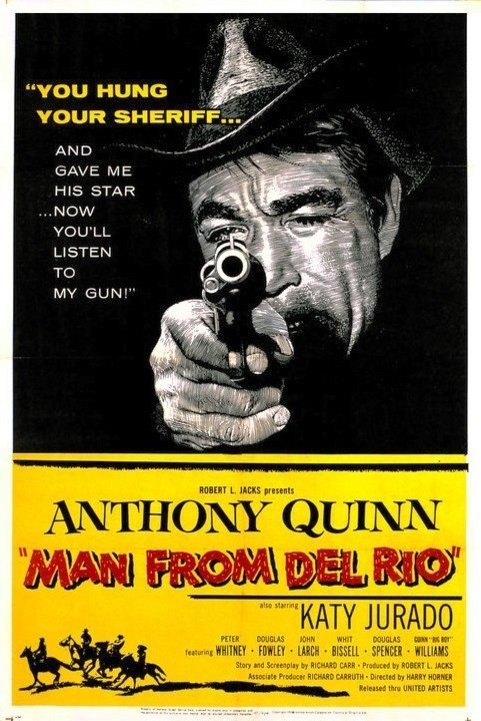 L'affiche du film Man from Del Rio