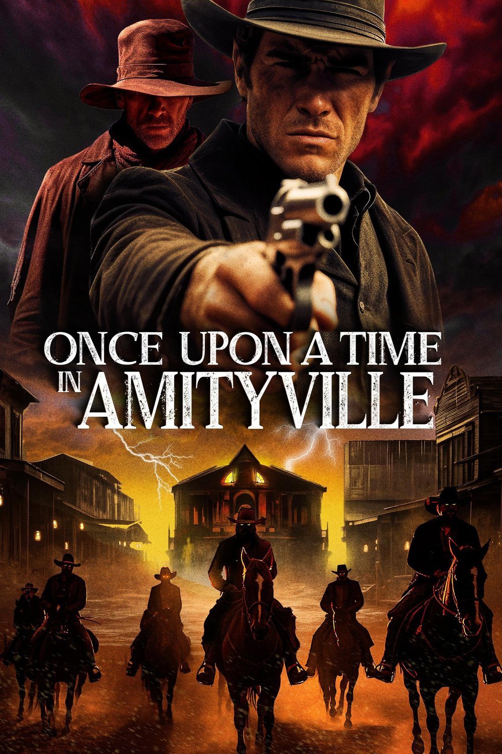 L'affiche du film Once Upon a Time in Amityville [2024]