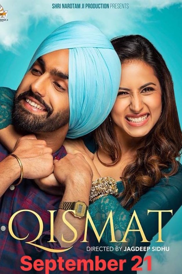 Punjabi poster of the movie Qismat