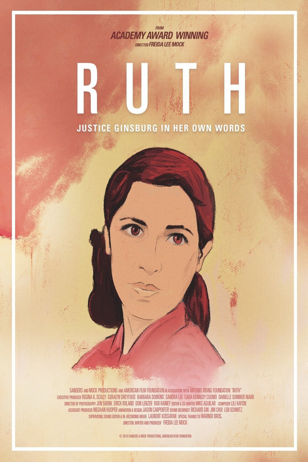 L'affiche du film Ruth: Justice Ginsburg in Her Own Words