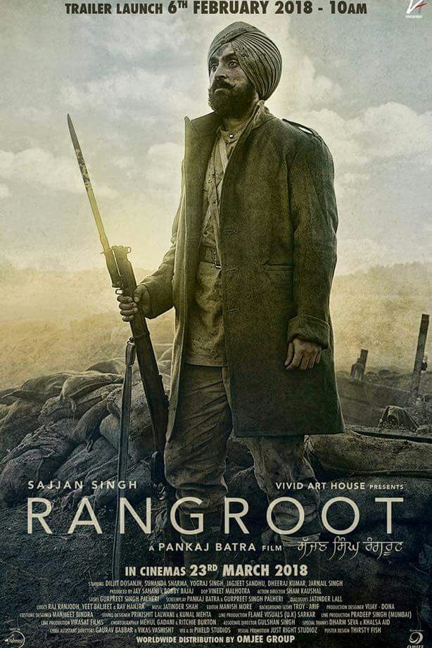 L'affiche du film Sajjan Singh Rangroot [2018]