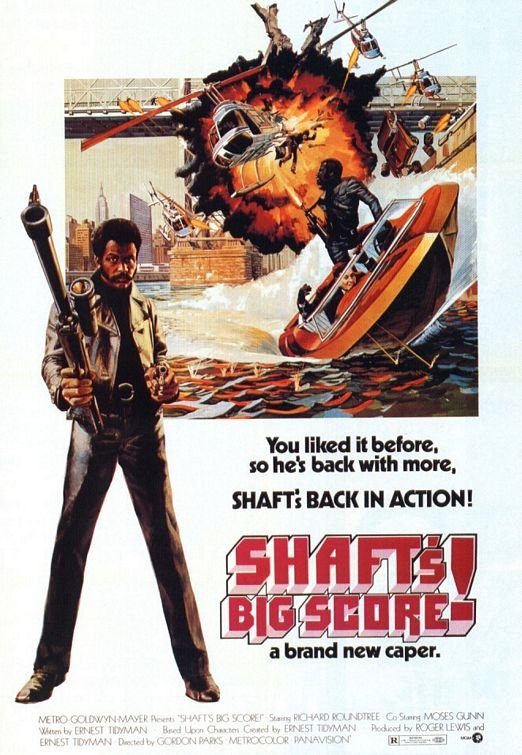 L'affiche du film Shaft