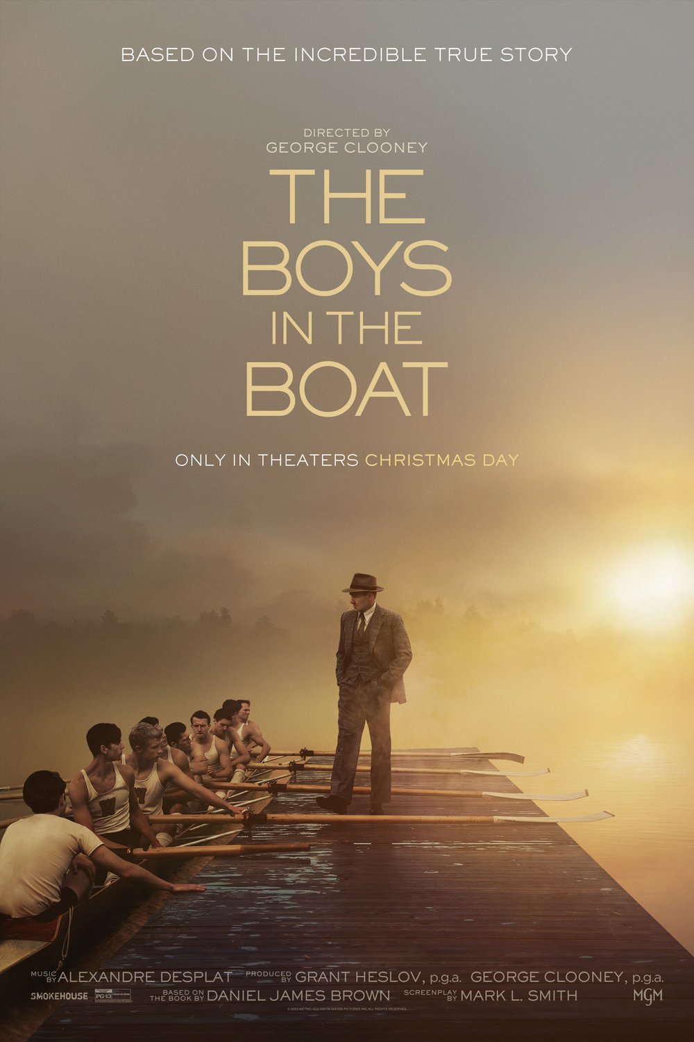 L'affiche du film The Boys in the Boat