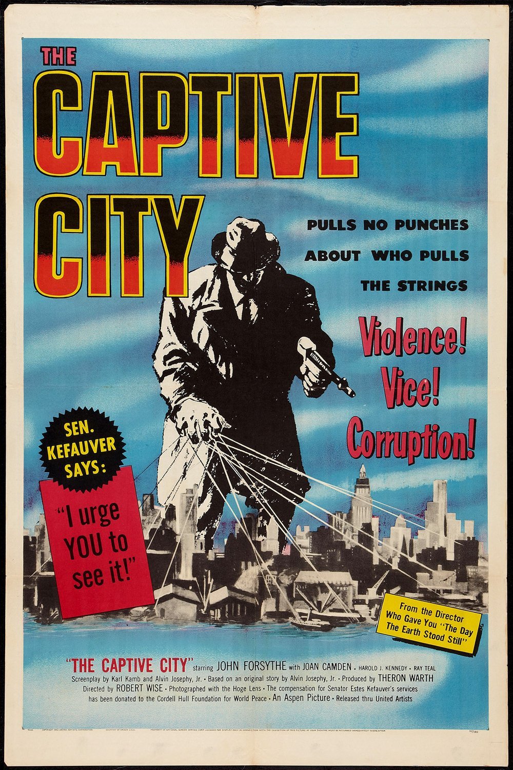 L'affiche du film The Captive City