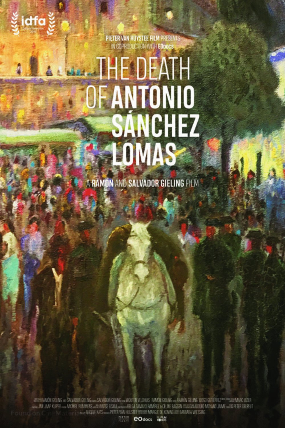 L'affiche originale du film The Death of Antonio Sanchez Lomas en espagnol