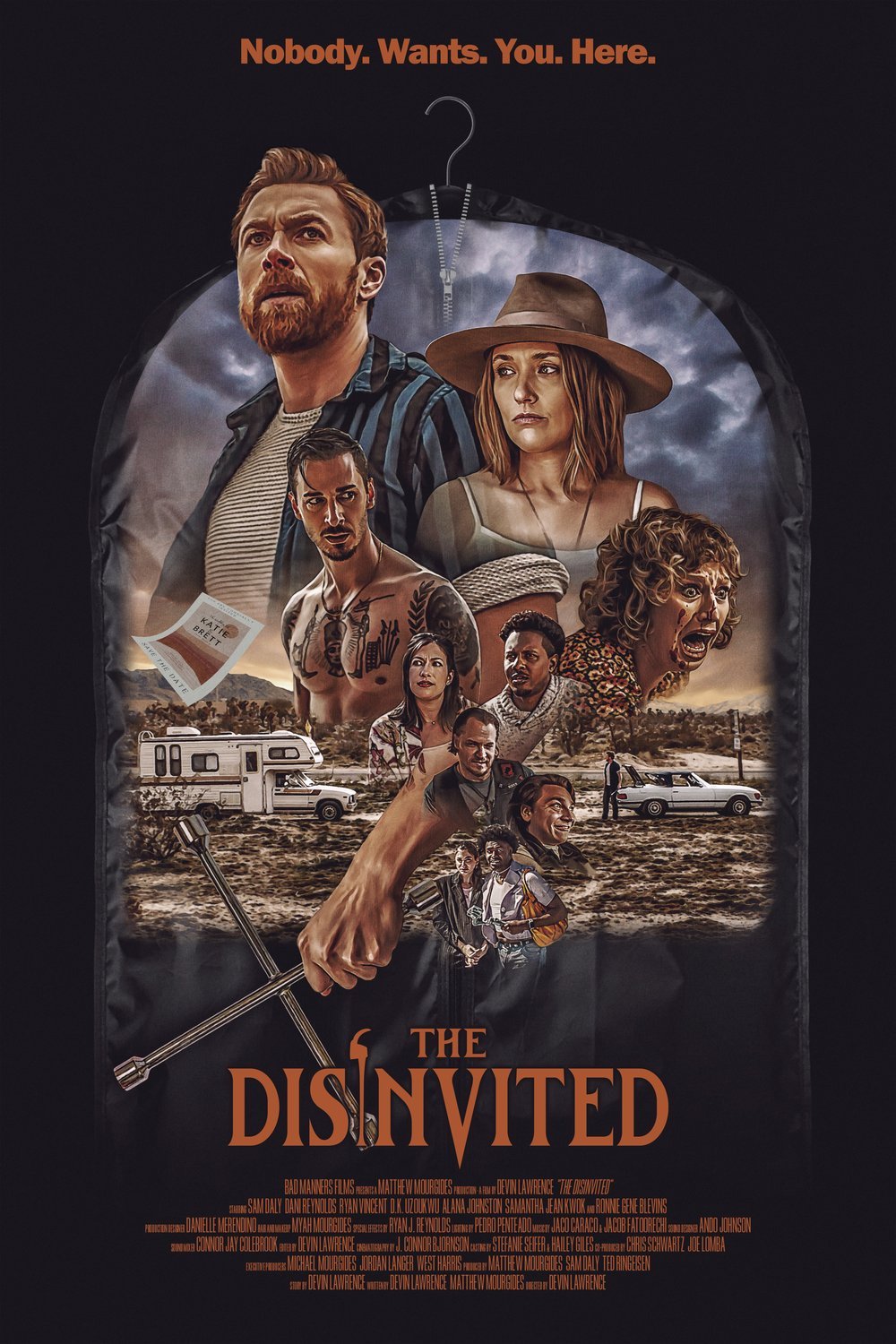 Poster of the movie The Disinvited [2024]