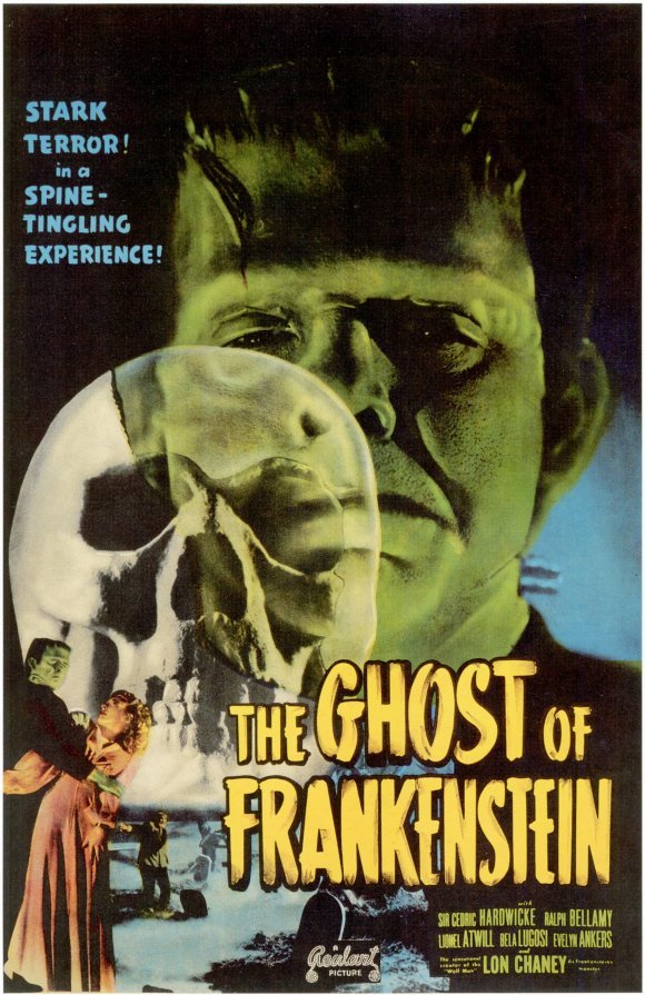 L'affiche du film The Ghost of Frankenstein