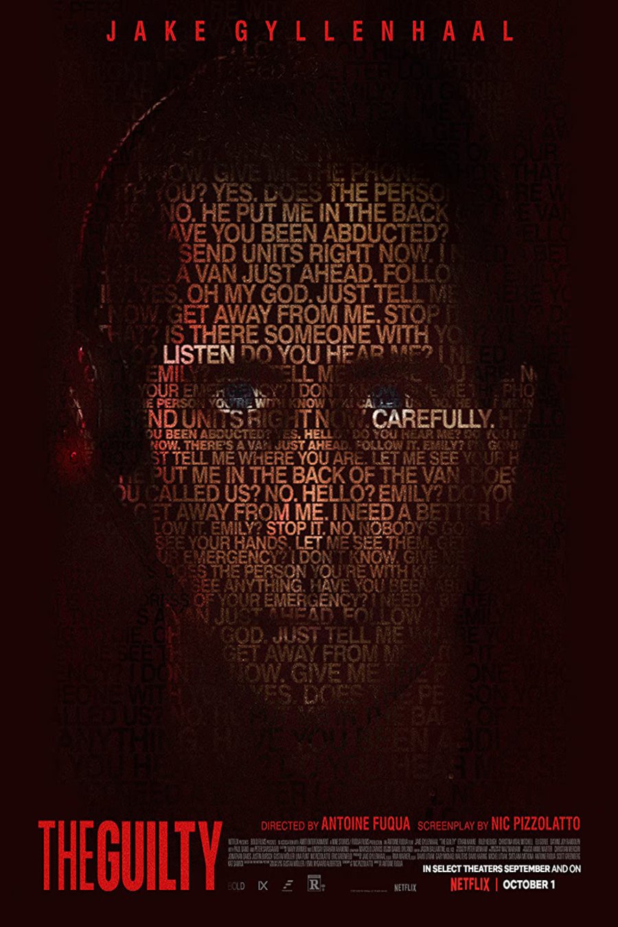 L'affiche du film The Guilty