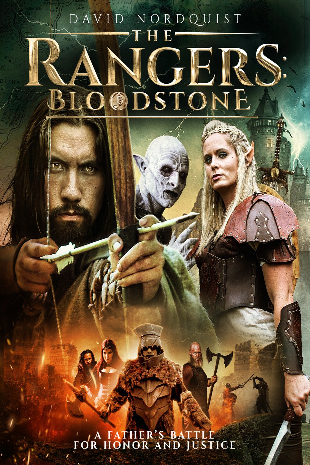 L'affiche du film The Rangers: Bloodstone [2021]