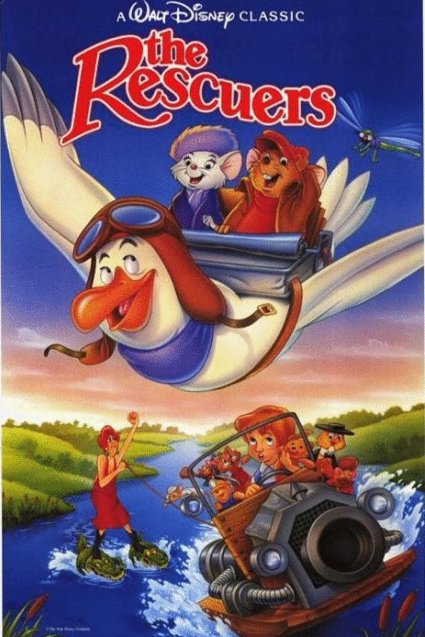 L'affiche du film The Rescuers