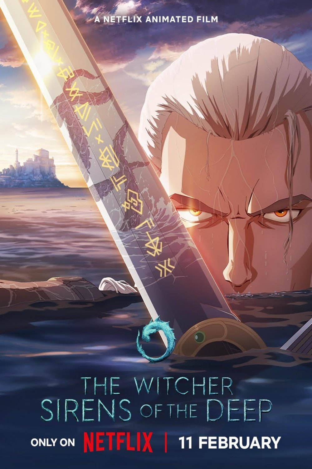 L'affiche du film The Witcher: Sirens of the Deep [2025]