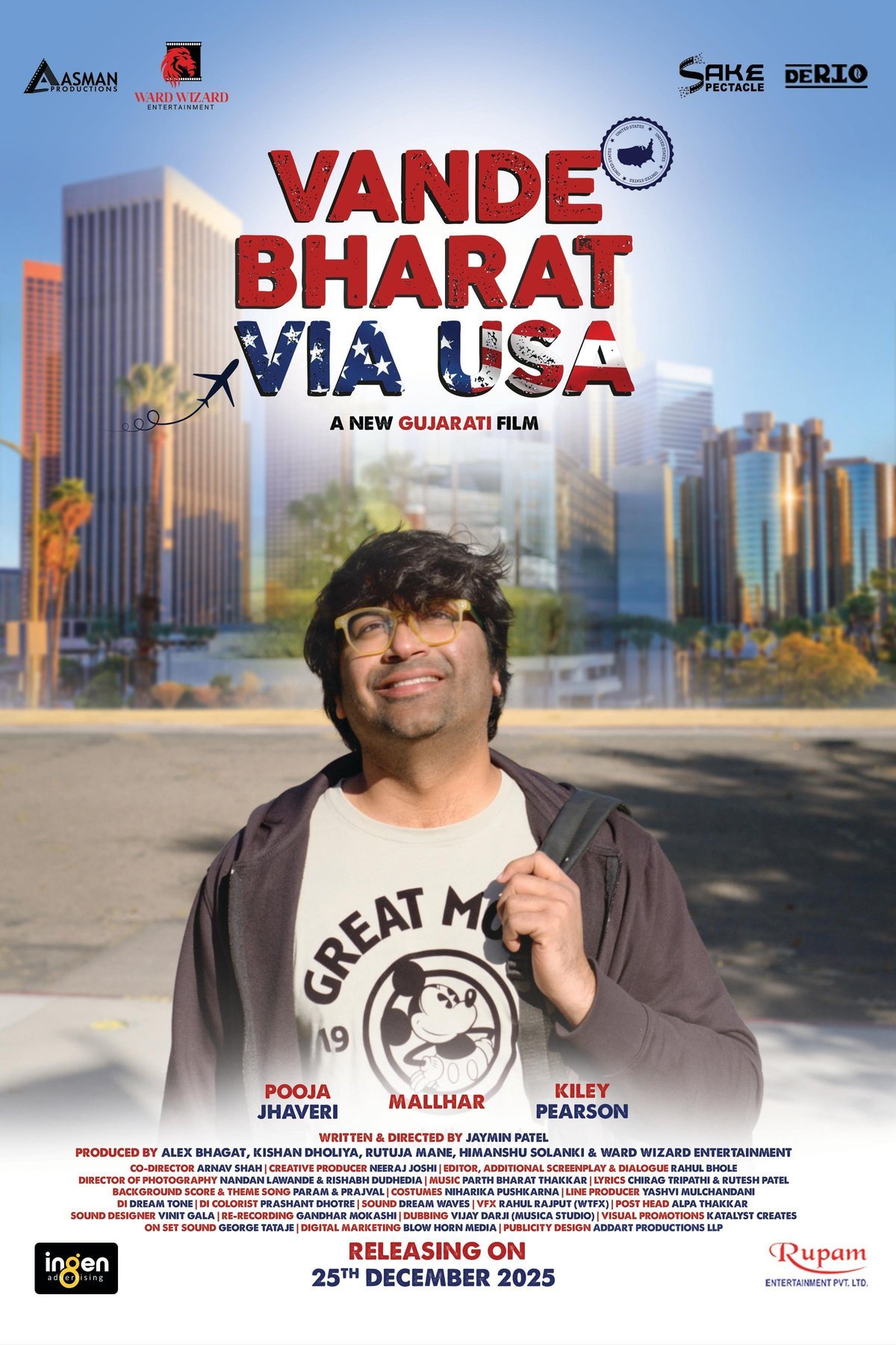 Poster of the movie Vande Bharat Via USA [2025]