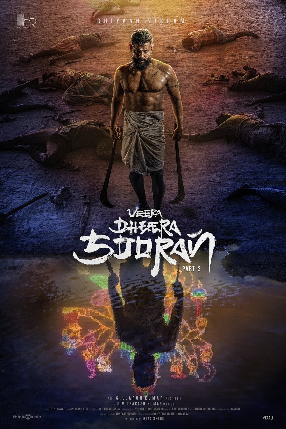 L'affiche du film Veera Dheera Sooran [2025]