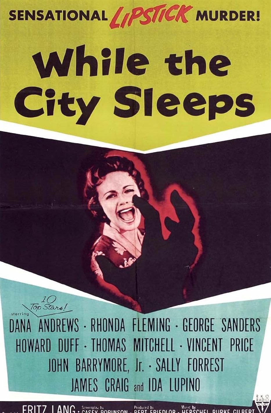 L'affiche du film While the City Sleeps