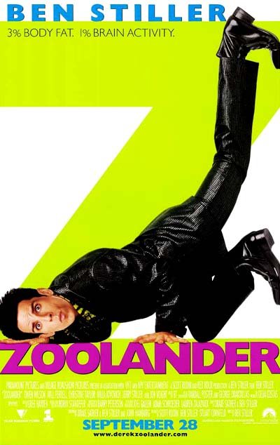 L'affiche du film Zoolander