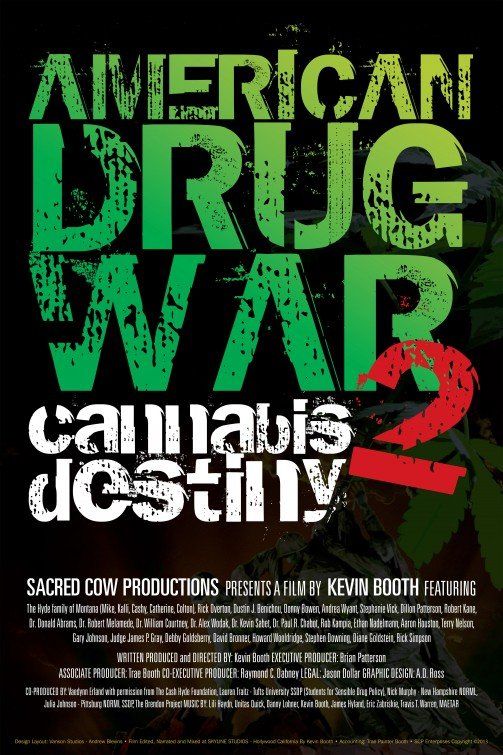 L'affiche du film American Drug War 2: Cannabis Destiny