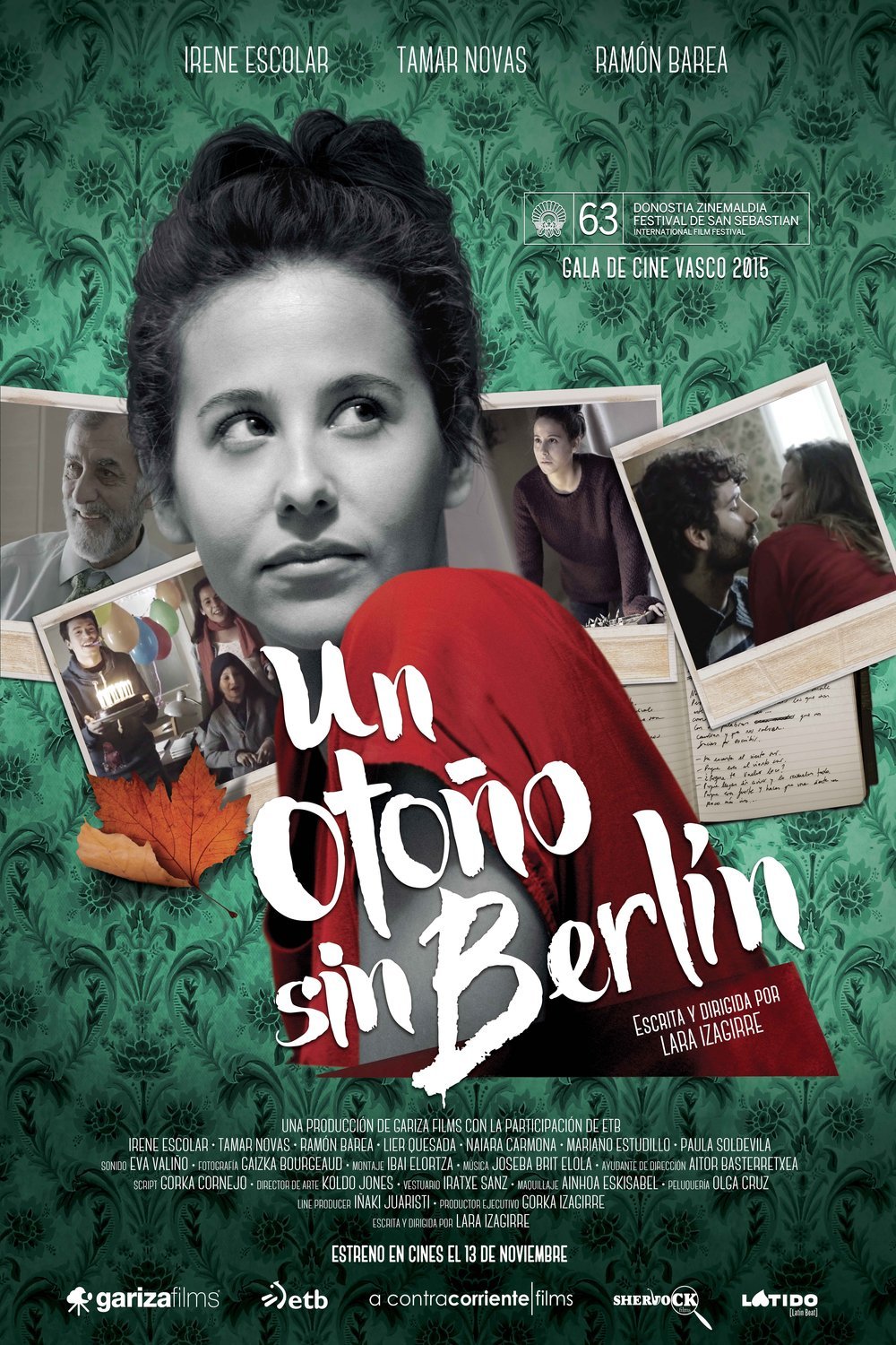 Spanish poster of the movie Un otoño sin Berlín