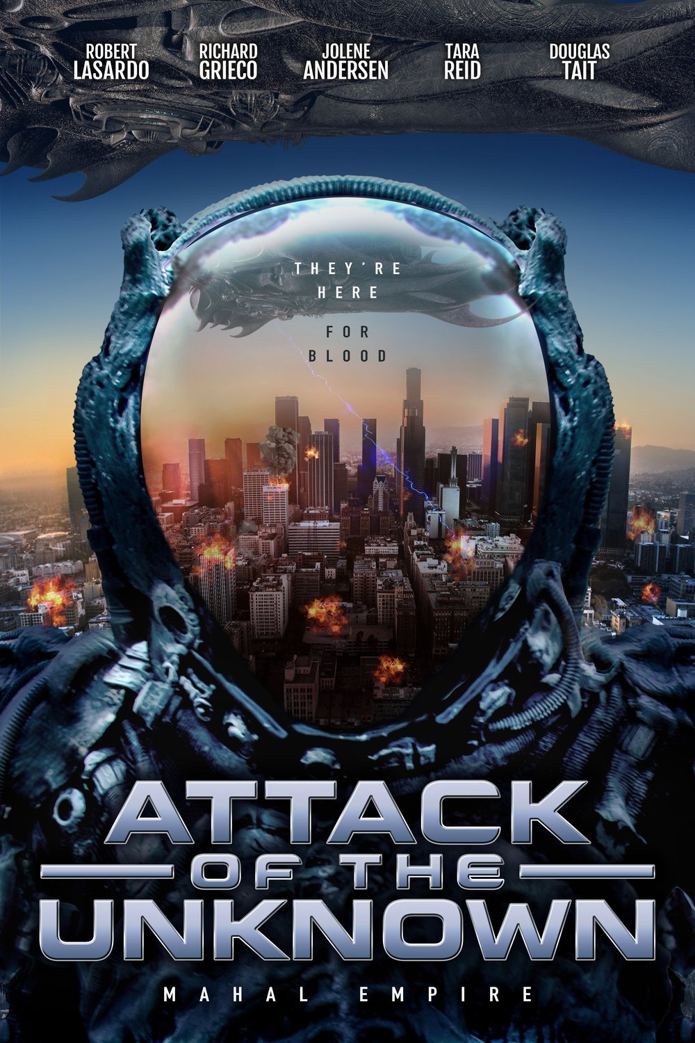 L'affiche du film Attack of the Unknown