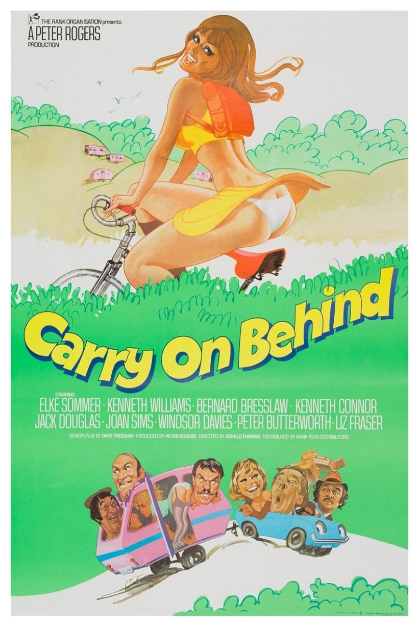 L'affiche du film Carry on Behind