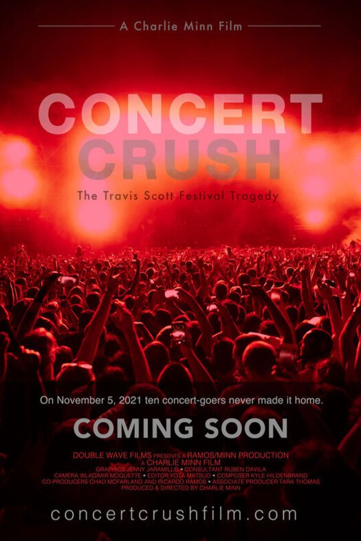 L'affiche du film Concert Crush: The Travis Scott Festival Tragedy