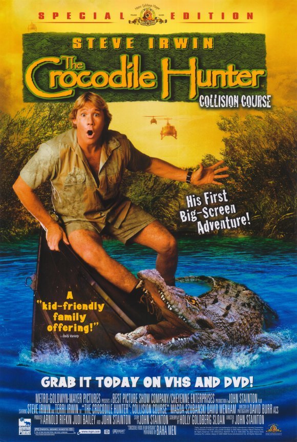 L'affiche du film Crocodile Hunter