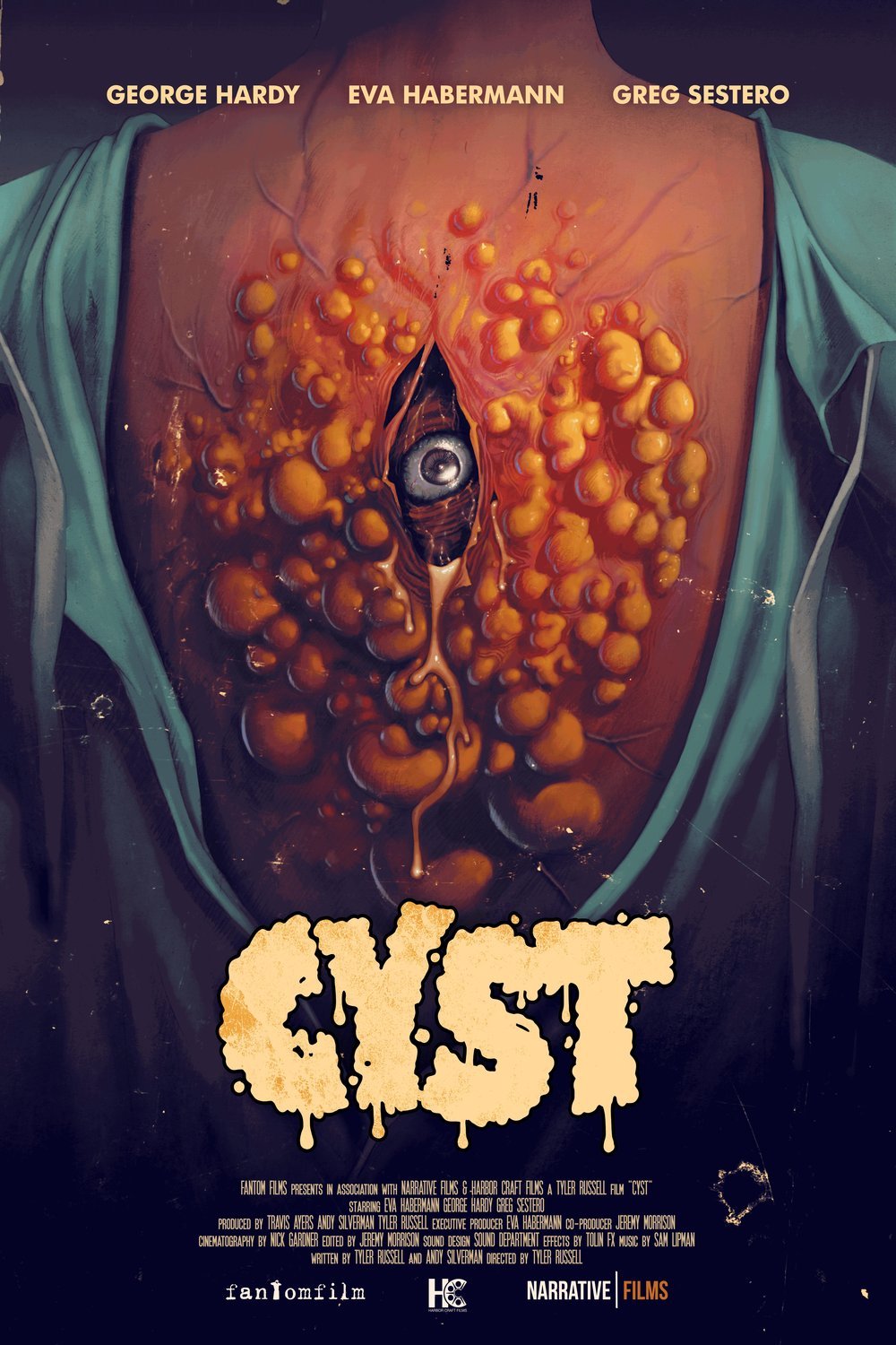 L'affiche du film Cyst