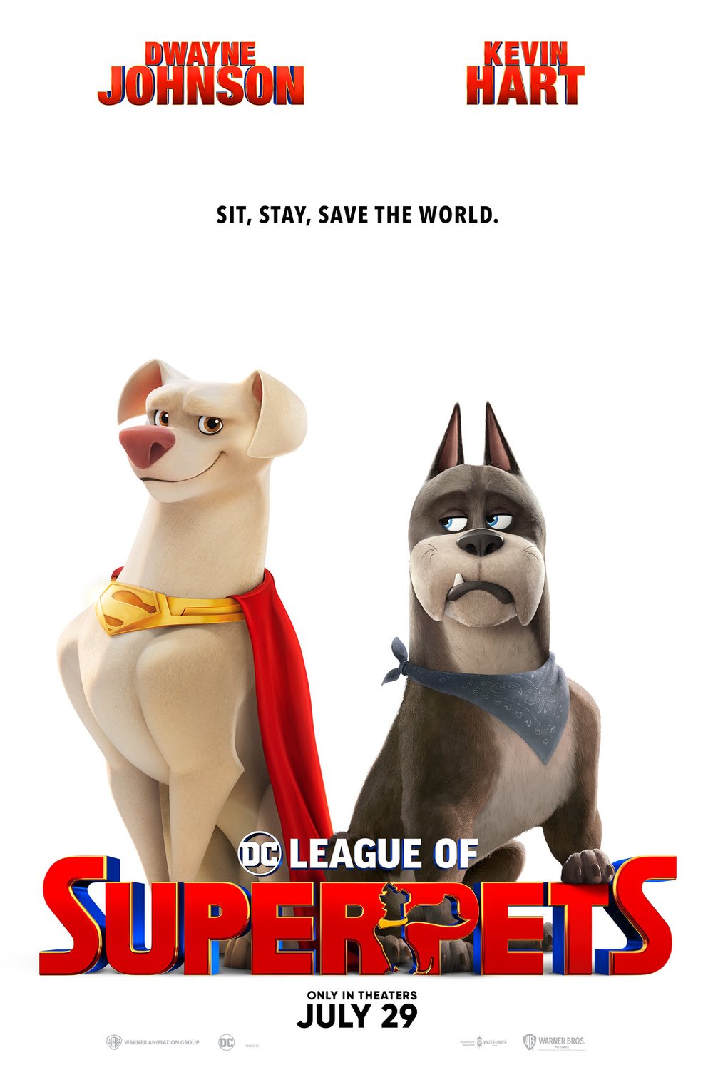L'affiche du film DC League of Super-Pets