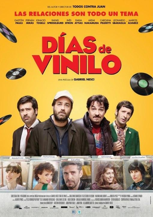 L'affiche originale du film Días de vinilo en espagnol