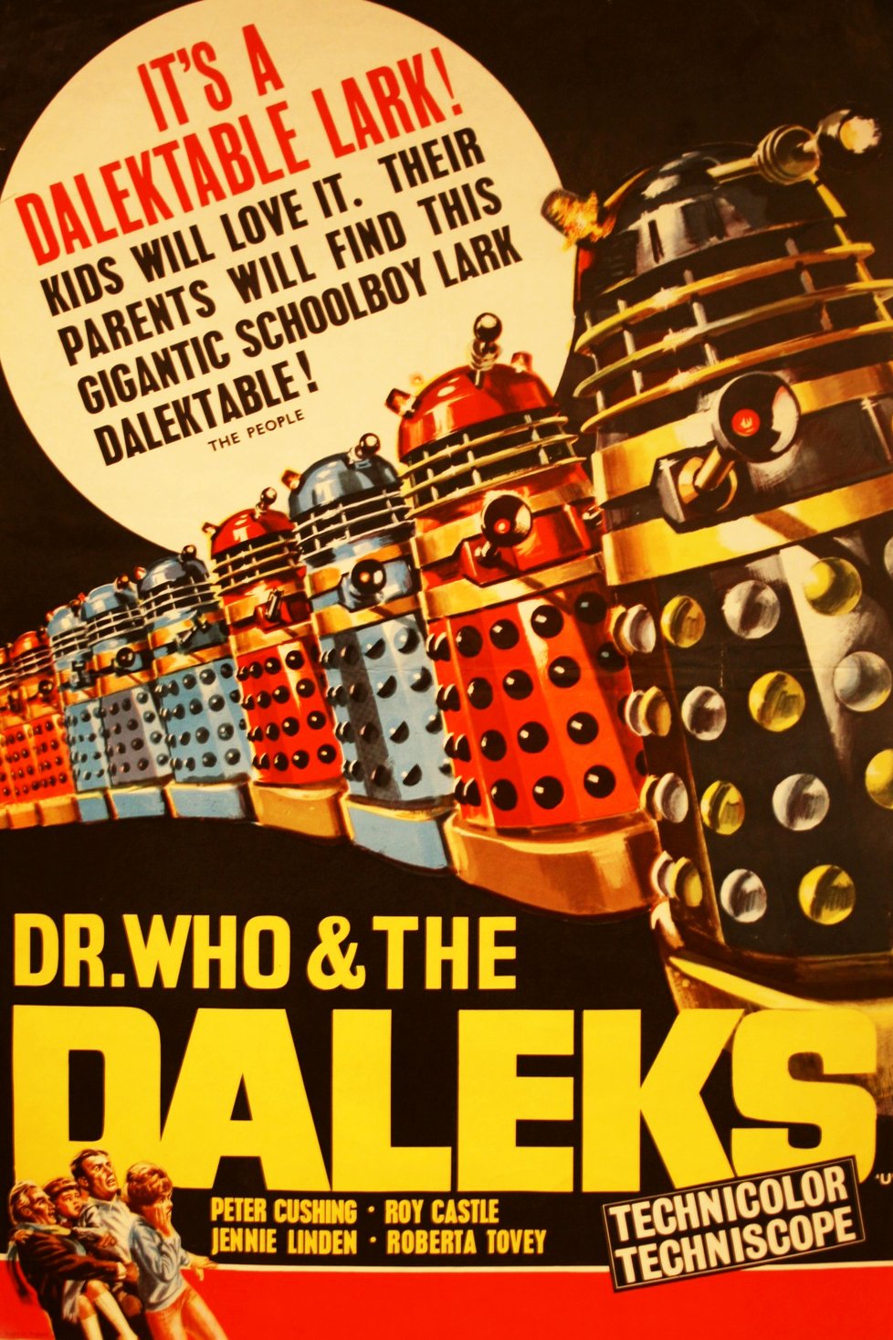 L'affiche du film Dr Who contre les Daleks