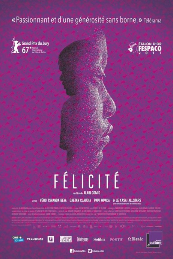 L'affiche originale du film Félicité en Lingala