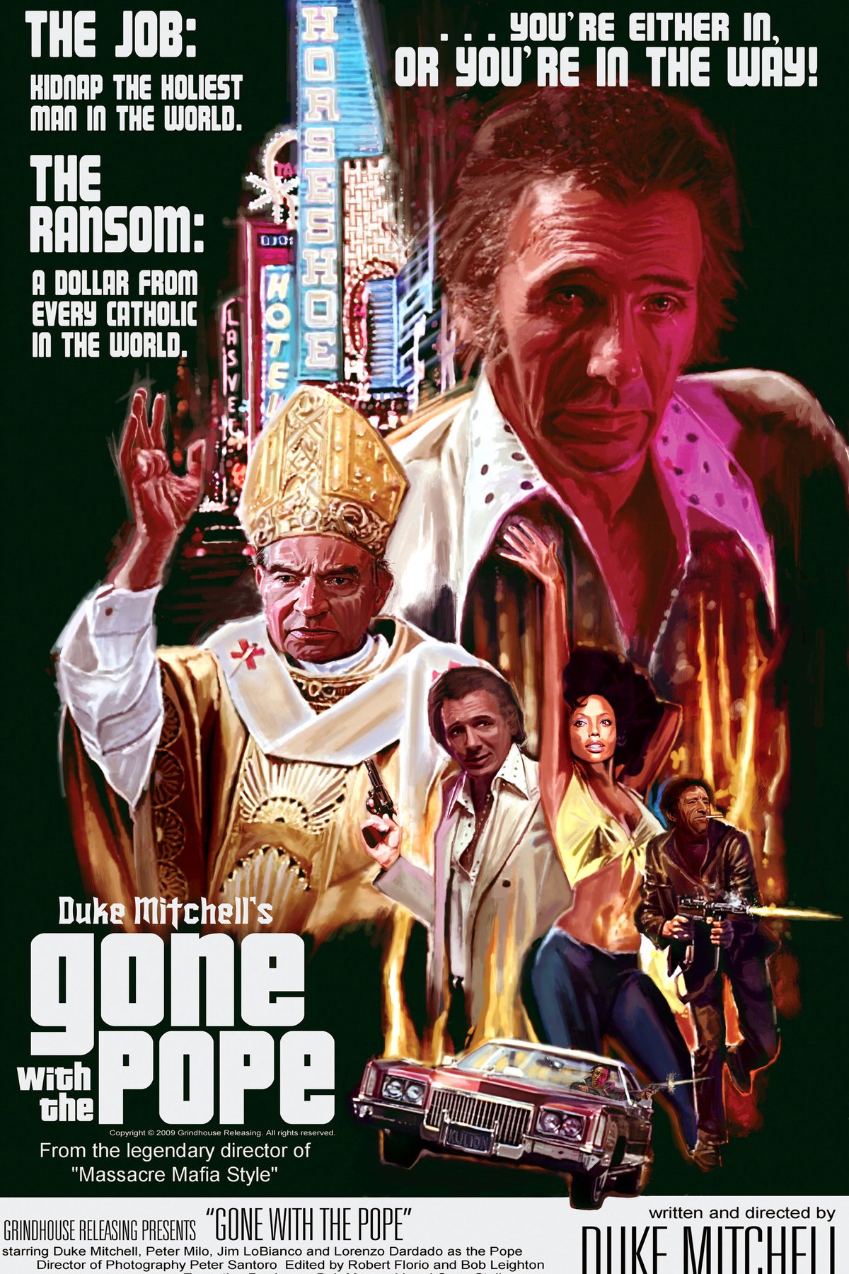 Poster of the movie Gone with the Pope [2010]