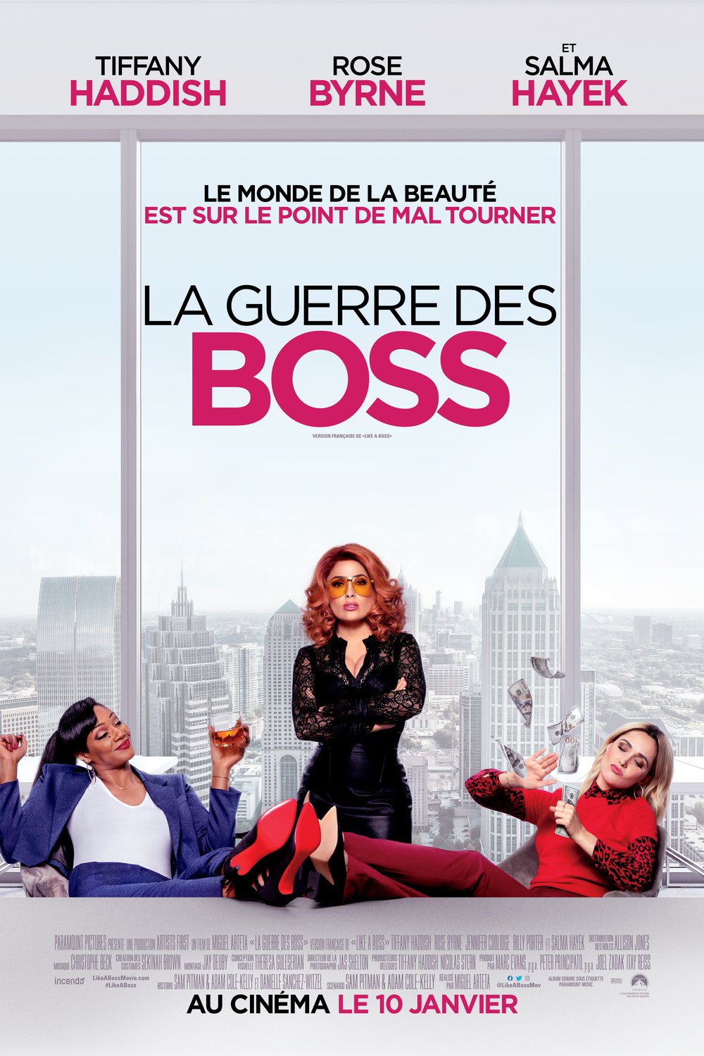 L'affiche du film La Guerre des Boss