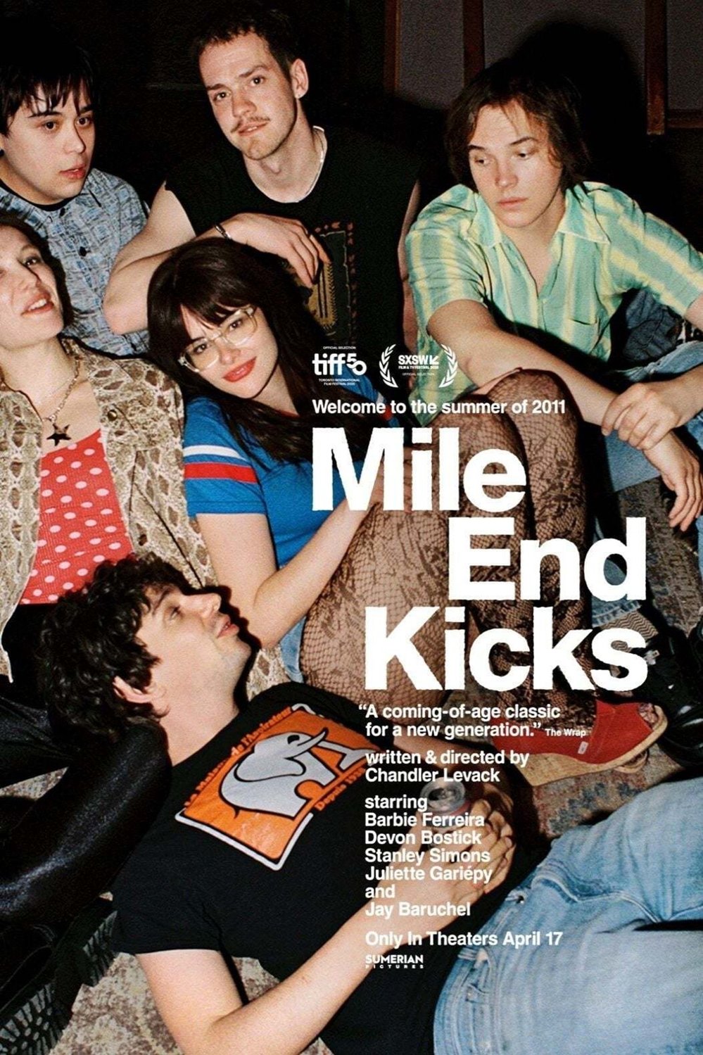 L'affiche du film Mile End Kicks [2025]