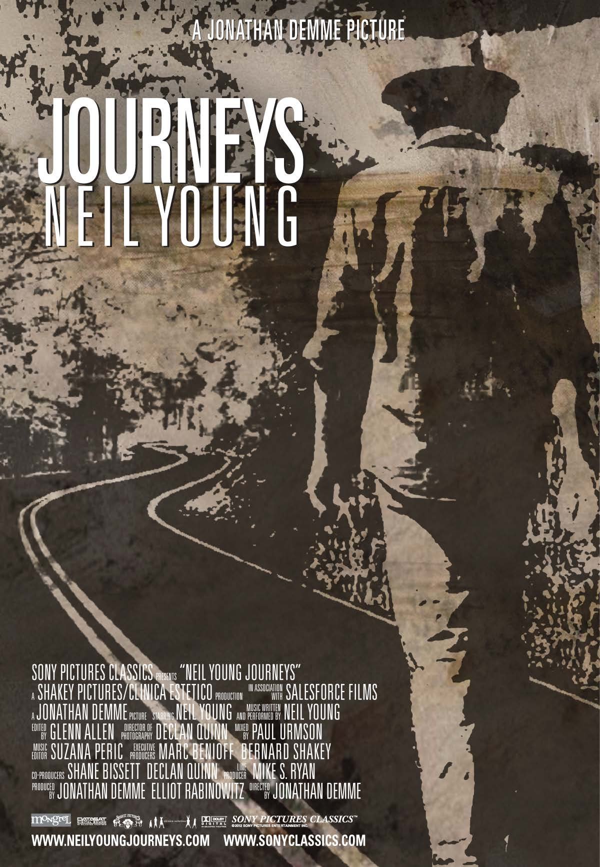 L'affiche du film Neil Young Journeys