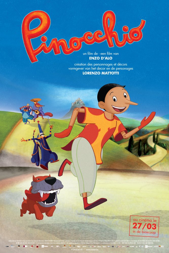 L'affiche du film Pinocchio: The Adventures of Pinocchio