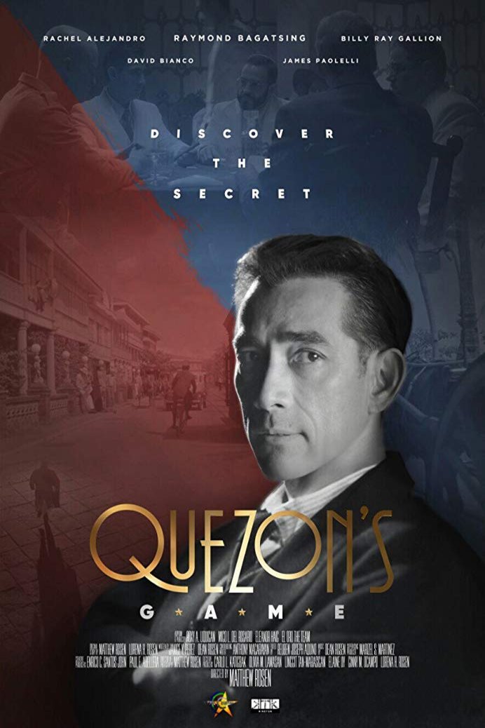 Poster of the movie Quezon's Game [2018]