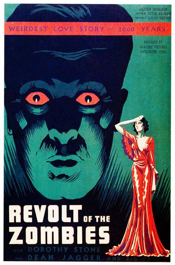 L'affiche du film Revolt of the Zombies