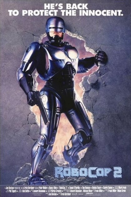 L'affiche du film RoboCop 2