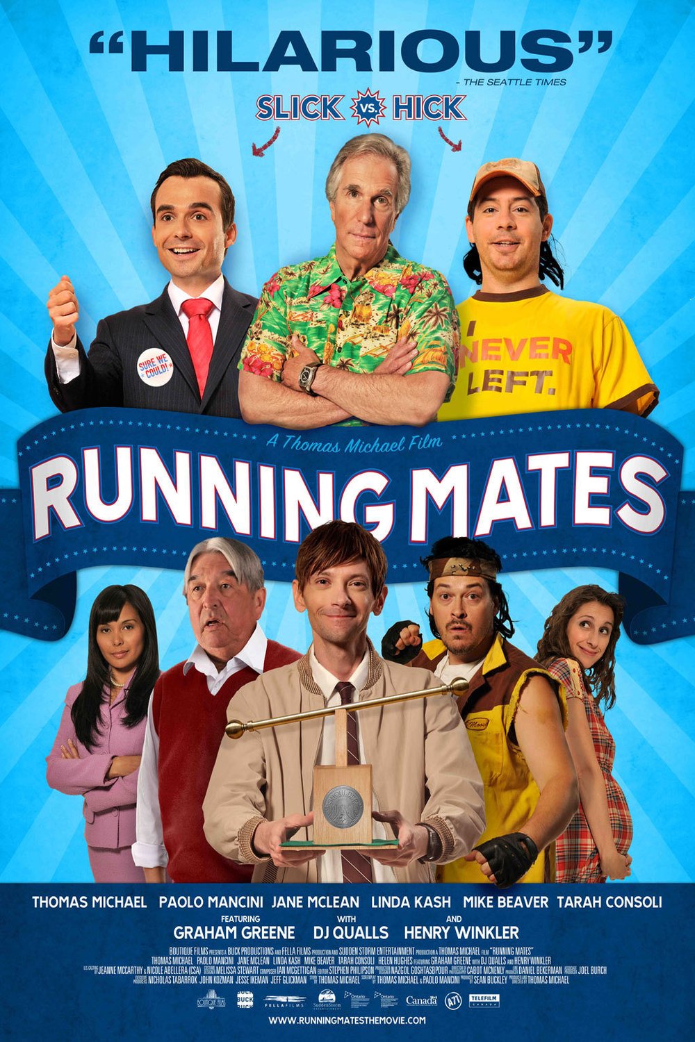L'affiche du film Running Mates