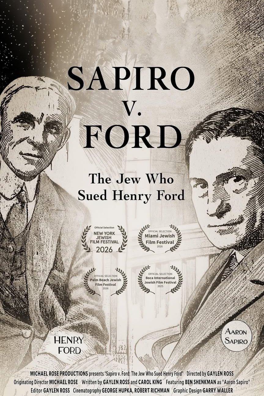 Poster of the movie Sapiro v. Ford: The Jew Who Sued Henry Ford [2026]
