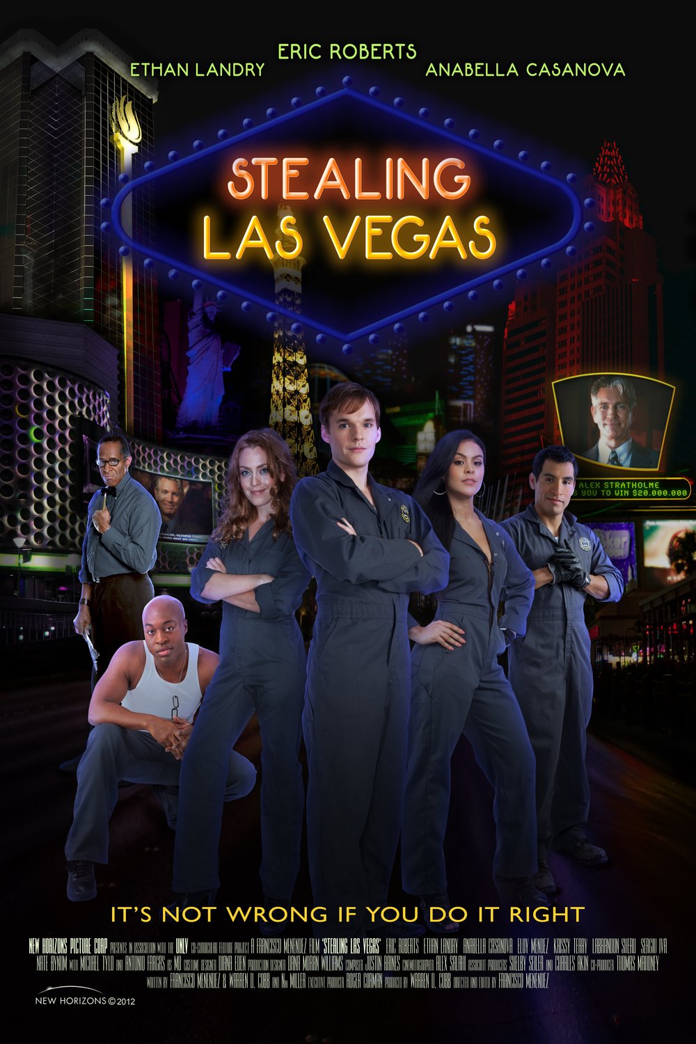 L'affiche du film Stealing Las Vegas