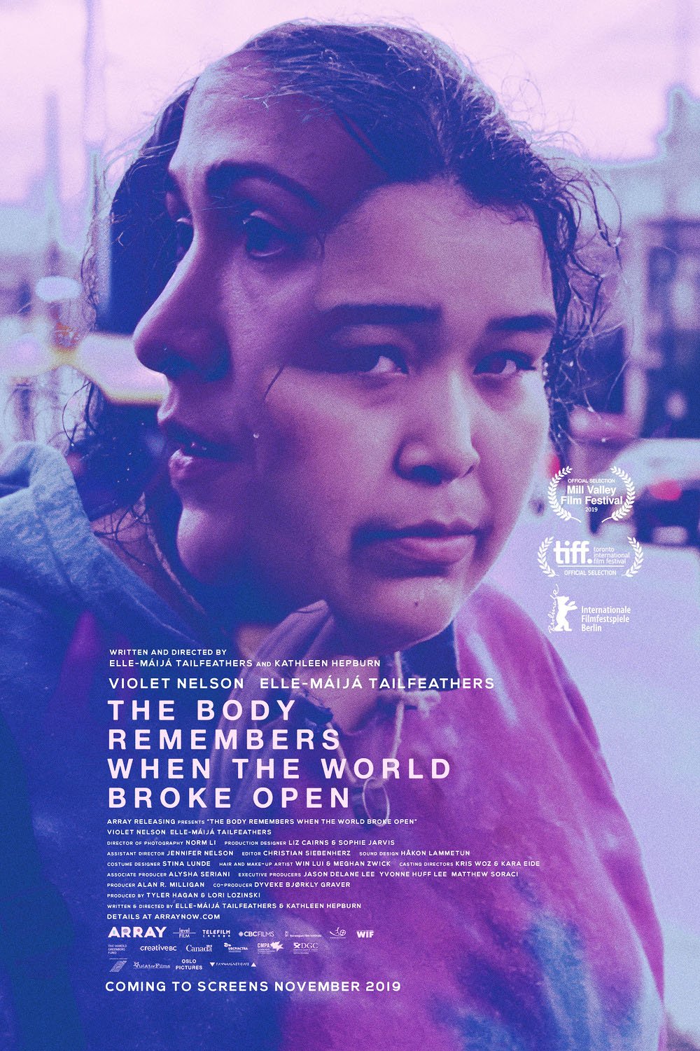 L'affiche du film The Body Remembers When the World Broke Open